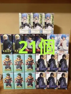新作プライズフィギュア21個まとめ売り 最新プライズフィギュア まとめ売り 21個 バンプレスト - メルカリ