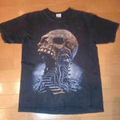 80'sミリタリースカルデザインTシャツ Mサイズ 80s スカル Tシャツ - メルカリ