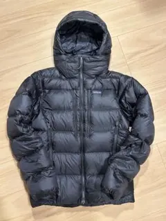 美品Patagonia メンズ・フィッツロイ・ダウン・フーディ　S Black