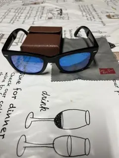 Ray-Ban FOLDING WAYFARER ブルーミラーレンズ