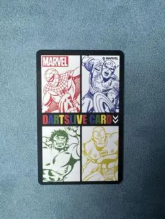 ダーツライブカード レア DARTSLIVE 未使用 新品未登録 MARVEL - メルカリ