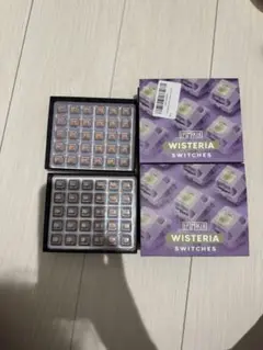 EPOMAKER Wisteria スイッチ 39g 30個セットx2