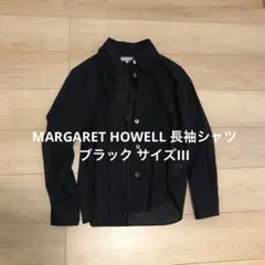 MARGARET HOWELL ダークグレー 長袖シャツ サイズI Mサイズ - メルカリ