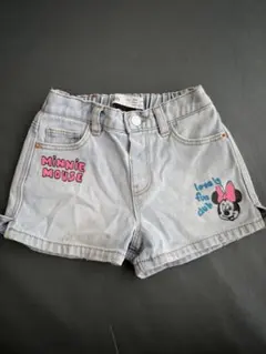 Disney ミニーマウス デニムさショートパンツ　Zara