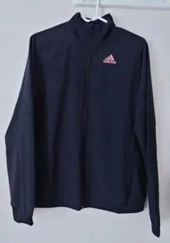 【未使用品】adidas ブラック ジップアップジャケット