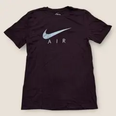 Nike AIR ロゴプリントTシャツ Sサイズ ブラウン系 US古着
