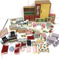 3155-G へ口へ口人形　家具　まとめ売りセット　激レア 希少品