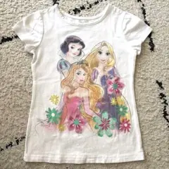 Disney ディズニー　プリンセス Tシャツ 6T 120 中古品