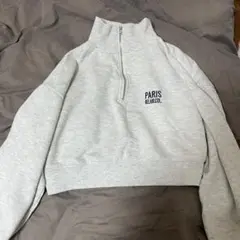 GRL トレーナー ハーフジップ フリーサイズ