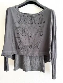 GーSTAR RAW グレー色二枚セットTシャツ