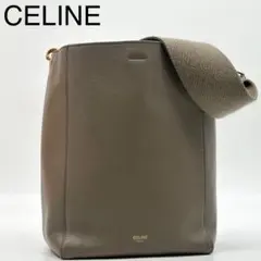 セリーヌ サングル バケット 新ロゴ ショルダーバッグ ワンショルダー レザーのサムネイル