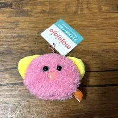 【新品】mojojojo フェイスポーチ キーチェーン BC3 ピンクくま