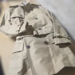 未使用♡RALPH LAURENベージュ ダブルブレスト トレンチコート