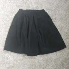 COMME CA ISM キュロット  黒   コーデュロイ　120cm