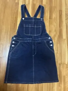 WEGO デニムサロペットスカート M