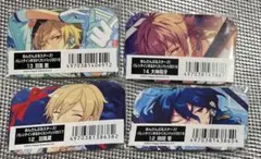 あんスタ バレンタイン まるかく 缶バッジ UNDEAD 4点セット
