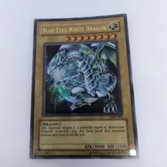 遊戯王ブルーアイズホワイトドラゴン jmp001　英語表記　ジャンプ付録