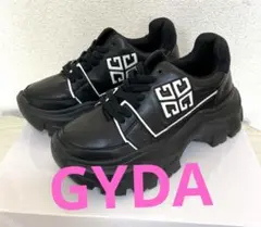蘭*様 GYDA♡G SQUAREDAD ソール ブラック スニーカーのサムネイル