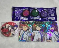 あんスタ　スタライ缶バッジ リングライト他　紅月セット