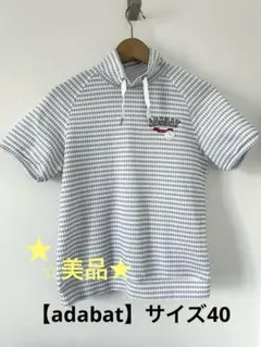 ★美品★【adabat】アダバット レディース ゴルフウェア 半袖 サイズ40