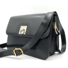 セリーヌ ショルダーバッグ マカダム CELINE バック ネイビー カバン