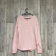 AMERICAN HOLIC ライトピンク 長袖Tシャツ M