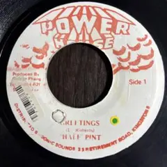 Half Pint - Greetings 7インチ レゲエ レコード