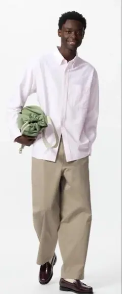 おいなり様専用UNIQLO JWAコラボ タックワイドチノ サイズ85 ベージュ