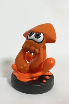 amiibo アミーボ　イカ【オレンジ】 スプラトゥーン