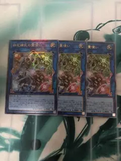 四花繚乱の霊使い　レリーフ　3枚セット