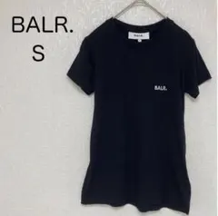 ボーラー　半袖　Tシャツ　ロゴ刺繍　ブラック　S