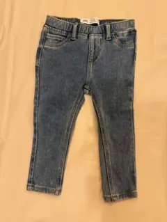 デニムブルー スリムフィットパンツ 1 1/2歳
