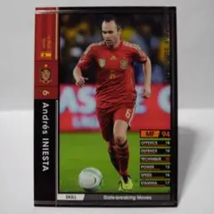 OE 黒 アンドレス・イニエスタ ゴールビジョン WCCF PANINI - メルカリ