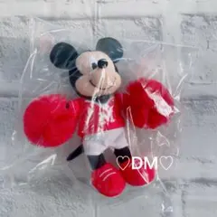 ディズニー Cheer Together ぬいぐるみチャーム ミッキーレッド