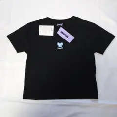 新品タグ付き　ANAP GIRL Tシャツ　チビＴ ブラック　Ⅿ　アナップガール