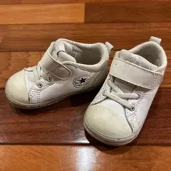 Converse ホワイトスニーカー マジックテープ付き