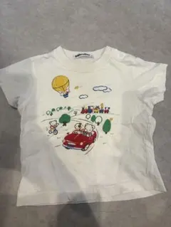 familiar 半袖 tシャツ 白 90 ファミリア