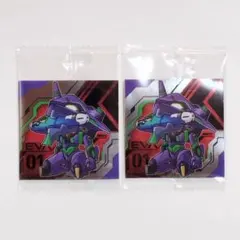 エヴァンゲリオン　シールウエハース　初号機　2枚セット