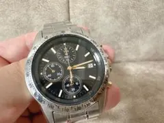 SEIKO 腕時計 シルバー クロノグラフ