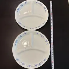 コレール　ランチ皿　21.5cm ×２枚