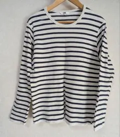 UNIQLO ボーダー柄 長袖Tシャツ Mサイズ