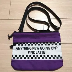 ピンクラテ ショルダーバック