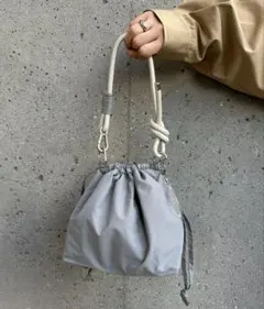 巾着バッグ ショルダーバッグ