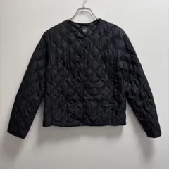 ユニクロ パフテックキルティングジャケット ウォームパデッド 黒 Sサイズ