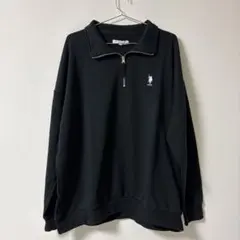 ● U.S. POLO ASSN. ハーフジップ Lサイズ
