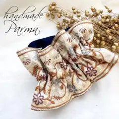 ジャマンピュエッシュJAMINPUECH未使用ビーズ刺繍チュールバッグ 