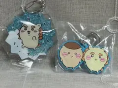 ちいかわ ラメアクリルキーホルダー4ラバーキーホルダー シーサー くりまんじゅう