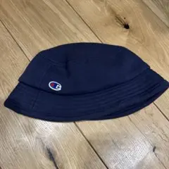 Champion ネイビー バケットハット フリーサイズ