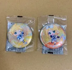 初音ミク　雪ミク 2025 あそーと C賞 缶バッジ　ガチャ　鏡音レン　鏡音リン