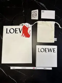 LOEWE ショップ袋 箱 巾着 リボン セットのサムネイル